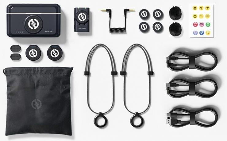 Hollyland Lark M2 Combo Wireless Yaka Mikrofonu