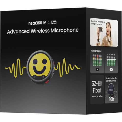 Insta360 Mic Pro Wireless Transmitter (2.4 GHz)