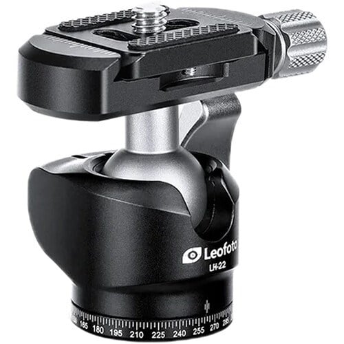 Leofoto MT-02C+LH-22 Karbon Fiber Mini Tripod Siyah