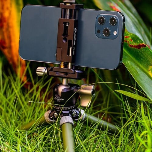 Leofoto MT-02C+LH-22 Karbon Fiber Mini Tripod Siyah