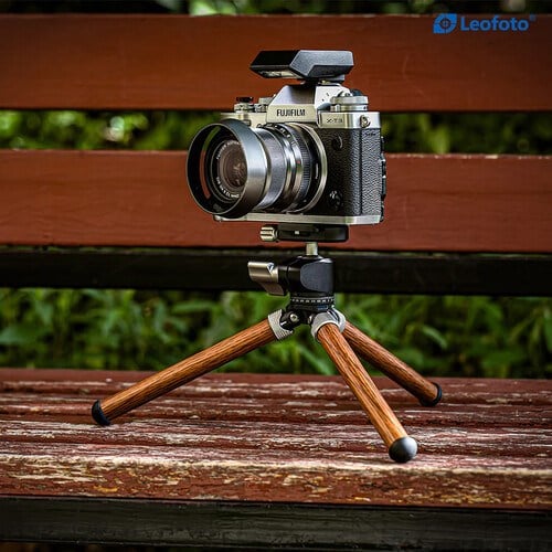 Leofoto MT-02C+LH-22 Karbon Fiber Mini Tripod Siyah