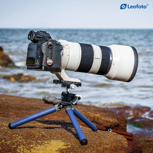 Leofoto MT-02C+LH-22 Karbon Fiber Mini Tripod Siyah