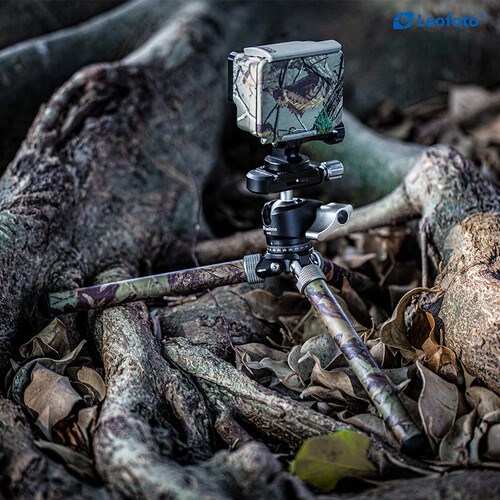 Leofoto MT-02C+LH-22 Karbon Fiber Mini Tripod Siyah