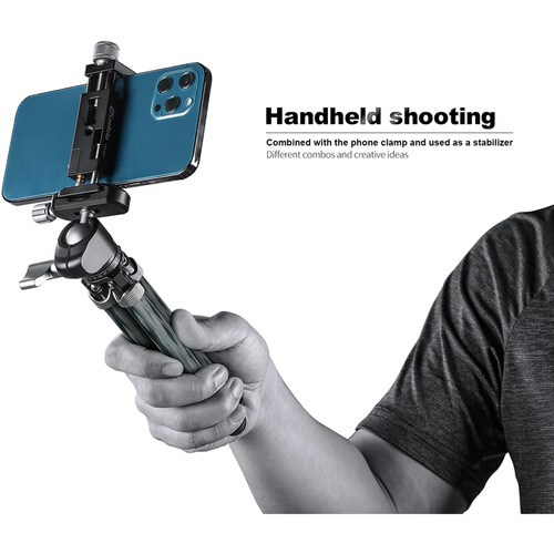 Leofoto MT-02C+LH-22 Karbon Fiber Mini Tripod Siyah