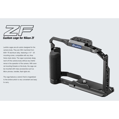 Leofoto Zf Nikon Kamera Kafesi