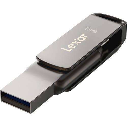 Lexar 64GB JumpDrive Dual Drive D400
