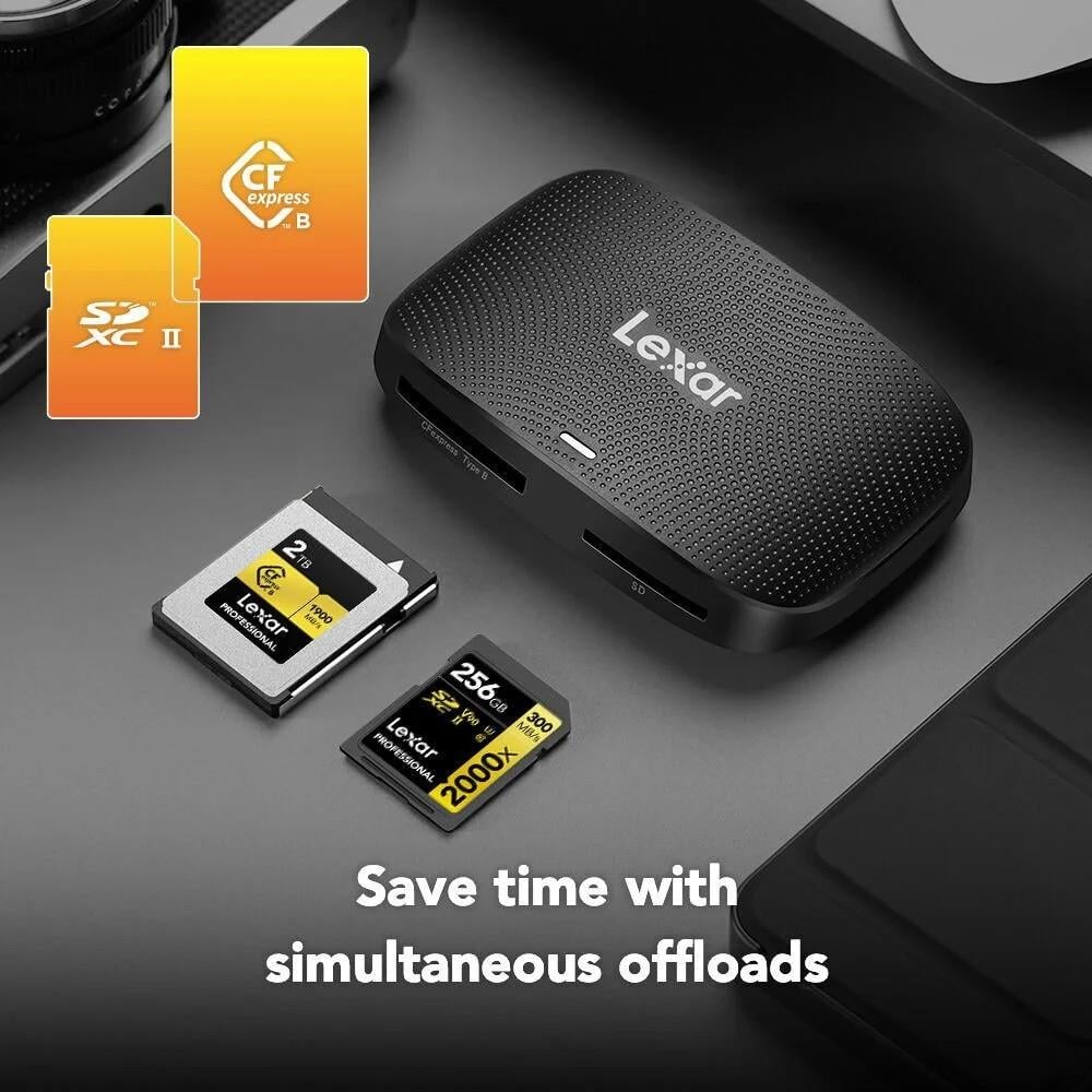 Lexar CFexpress Type B /SD USB 3.2 Gen 2 Kart Okuyucu