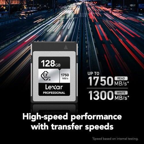 Lexar Professional 128 GB CF Express Type B Silver Hafıza Kartı