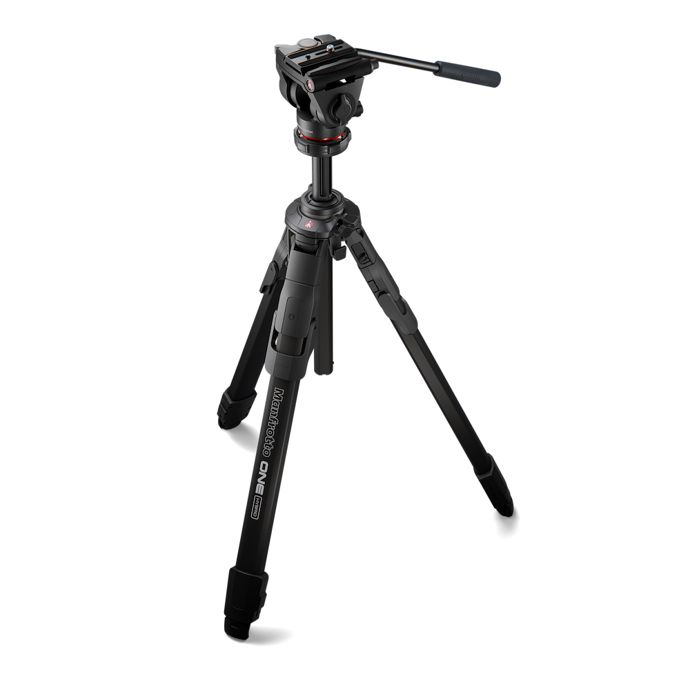 Manfrotto MKONEA-500X One Tripod ve 500X Akışkan (Fluid) Video Kafa