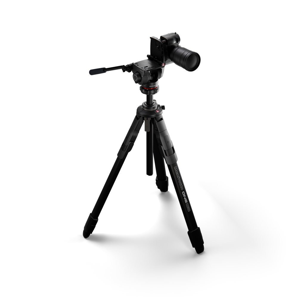 Manfrotto MKONEA-500X One Tripod ve 500X Akışkan (Fluid) Video Kafa