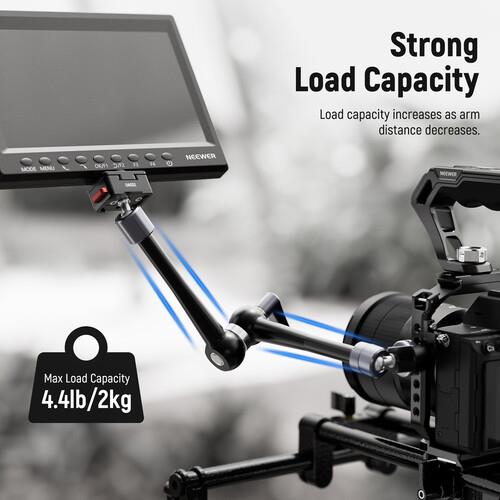 Neewer Adjustable Friction Magic Arm with Quick Release Plate (11