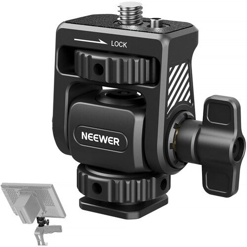 Neewer MA019 Cold Shoe Monitör Bağlantısı