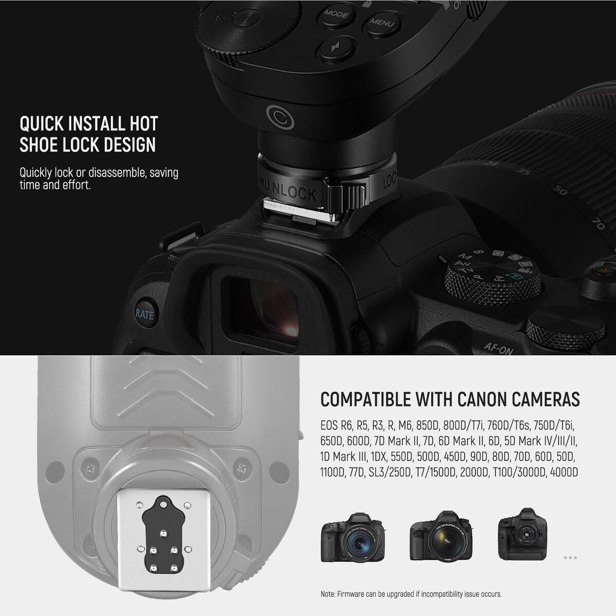 Neewer QPRO-C TTL Wireless Tetikleyici (Canon)