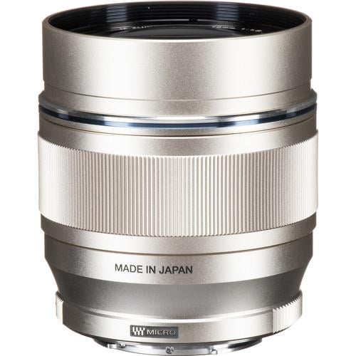 Olympus 75mm f/1.8 MFT Lens (Silver)