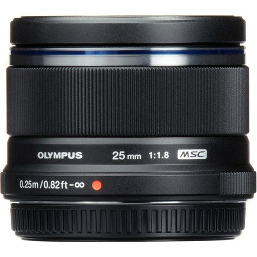 Olympus M.Zuiko Digital 25mm f/1.8 Lens (Black)