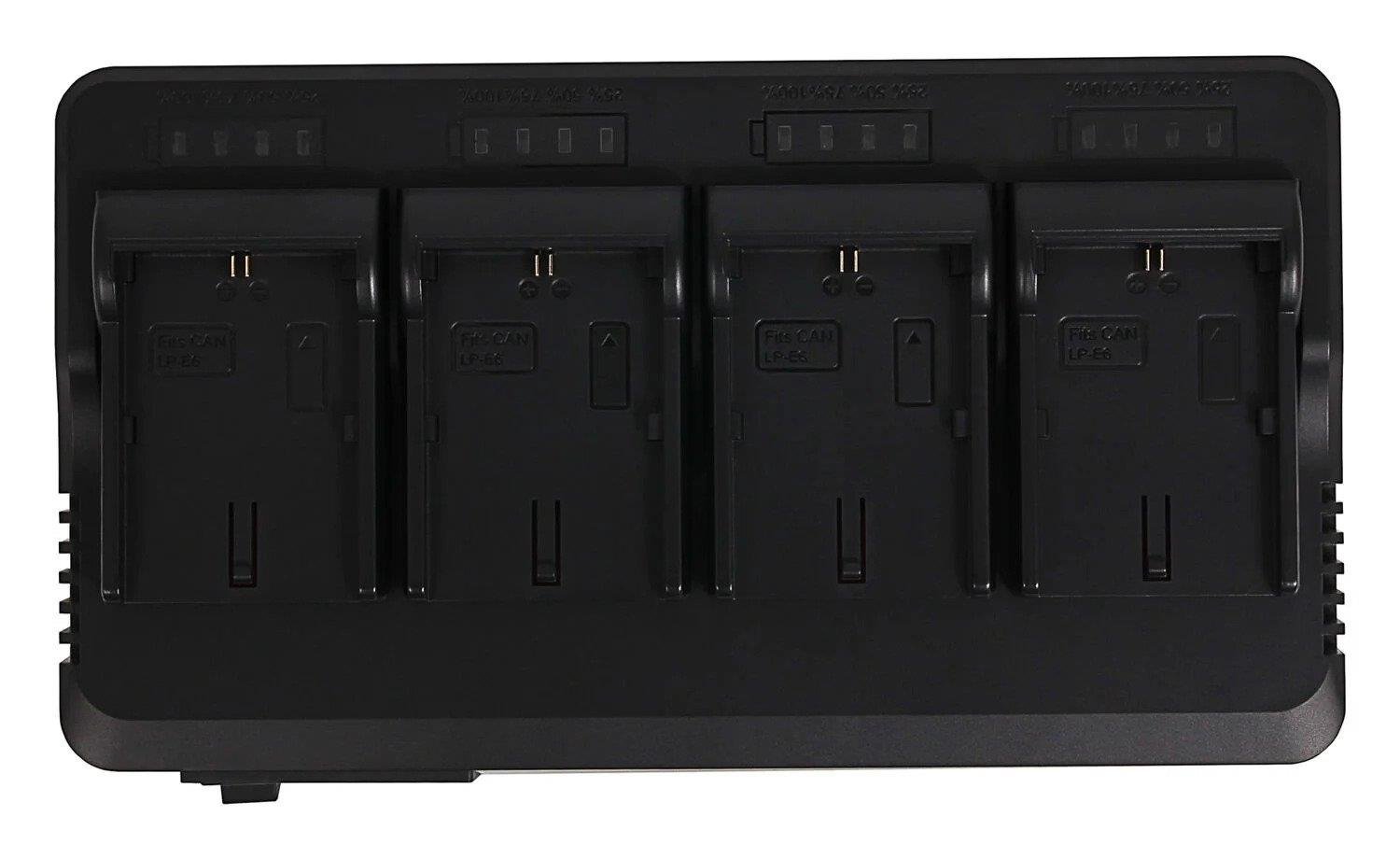 Patona Premium 4'lü Şarj Cihazı Canon LP-E6 İçin