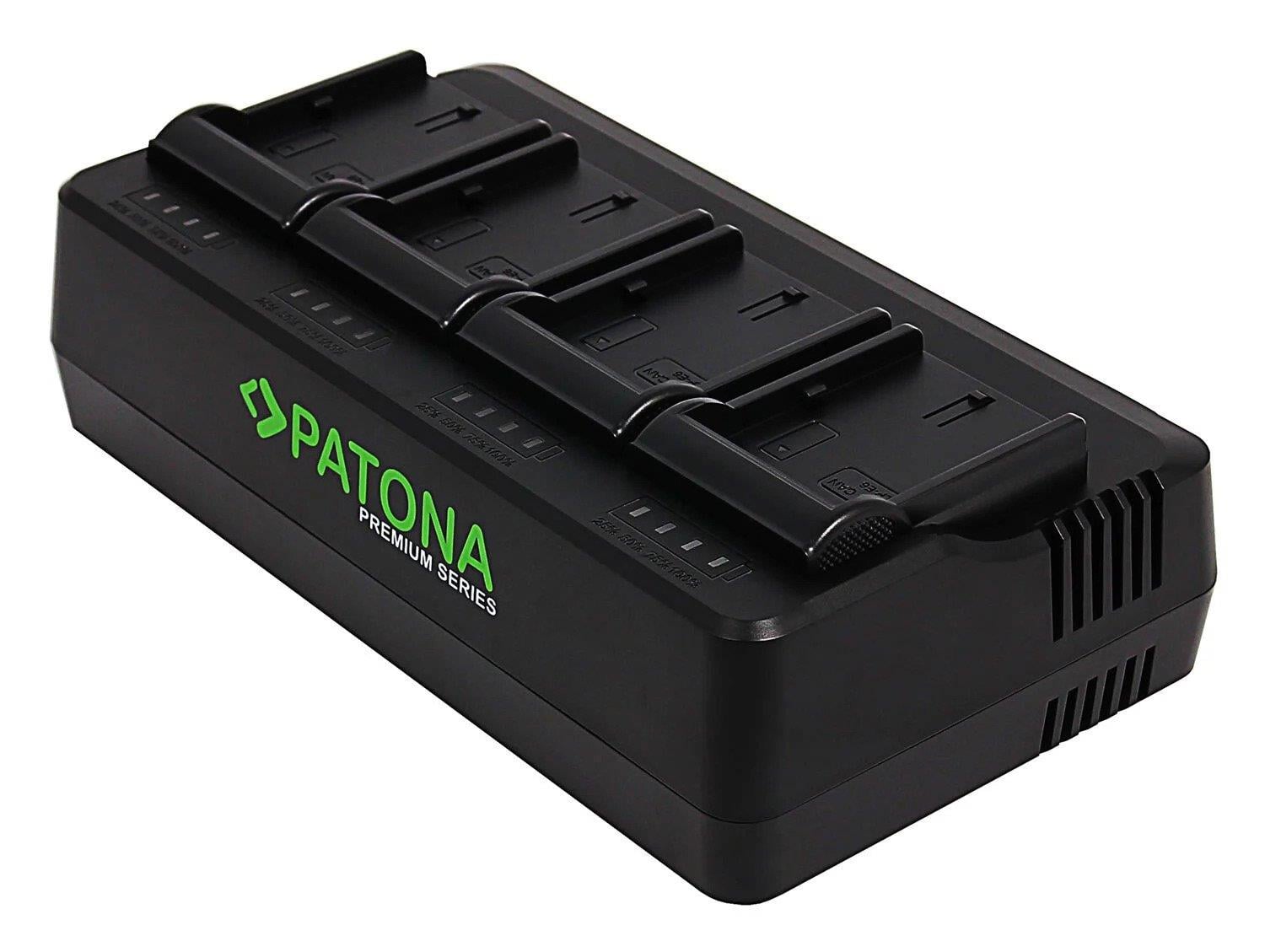 Patona Premium 4'lü Şarj Cihazı Canon LP-E6 İçin