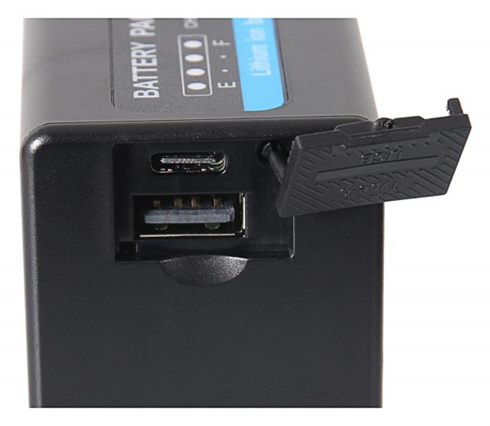 PATONA Premium Battery f. Sony BP-U68 BP-U65 BP-U60 6900mAh inkl. D-Tap und USB-ports with additional PD-Charger USB-C/USB