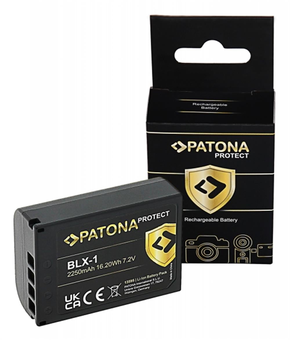 PATONA PROTECT Battery f. Olympus BLX-1 OM-1