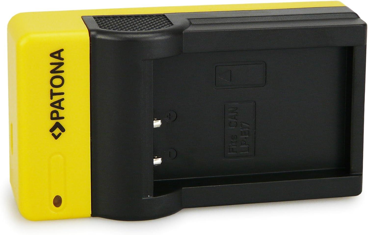 Patona Slim Micro-Usb Charger F. Canon LP-E17 Eos 750D 760D 8000D