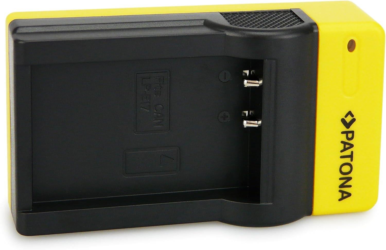 Patona Slim Micro-Usb Charger F. Canon LP-E17 Eos 750D 760D 8000D