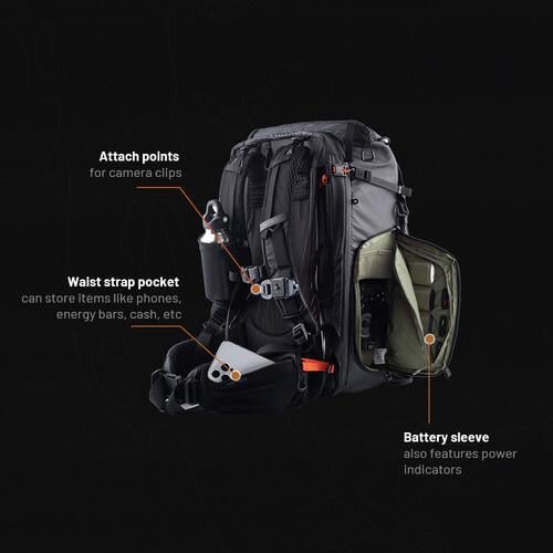 PGYTECH OnePro Focux Backpack (Space Black, 25L)