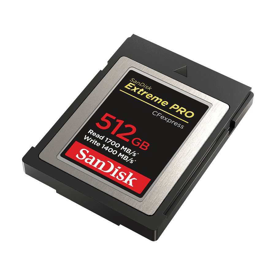 SanDisk 512Gb Extreme PRO CFexpress Kart Type B