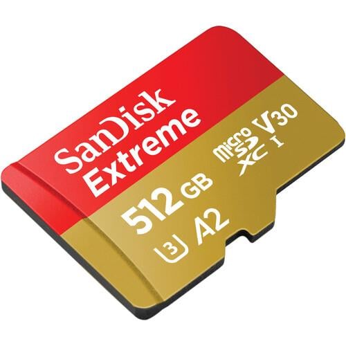SanDisk 512GB Extreme UHS-I microSDXC Hafıza Kartı