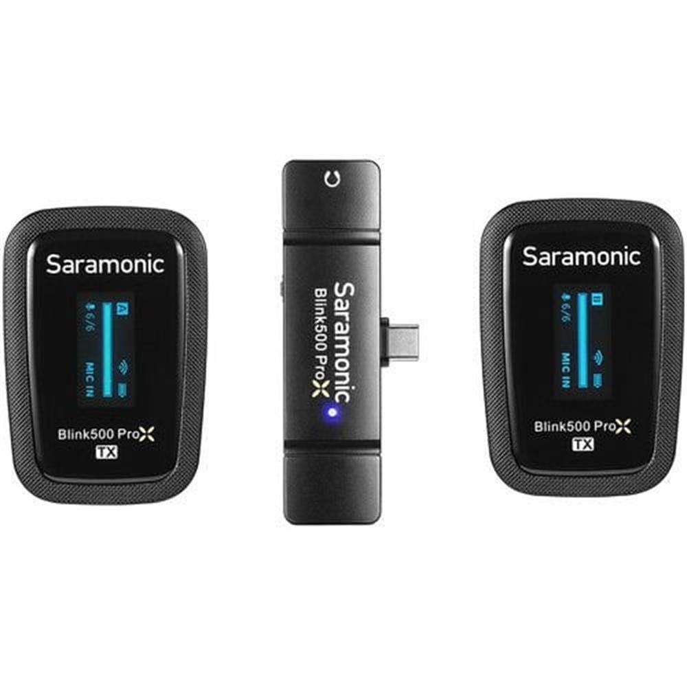 Saramonic Blink 500 ProX B6 USB-C 2,4 GHz İkili Yaka Mikrofonu