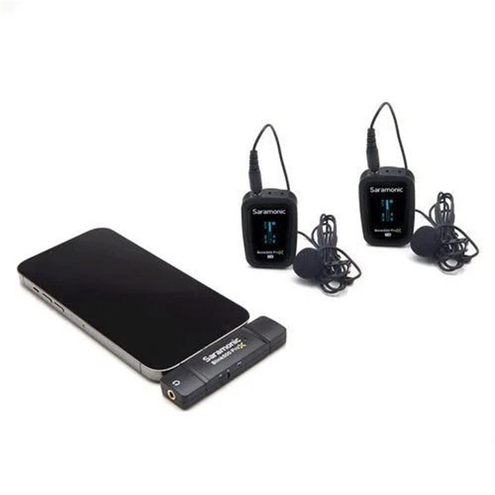Saramonic Blink 500 ProX B6 USB-C 2,4 GHz İkili Yaka Mikrofonu