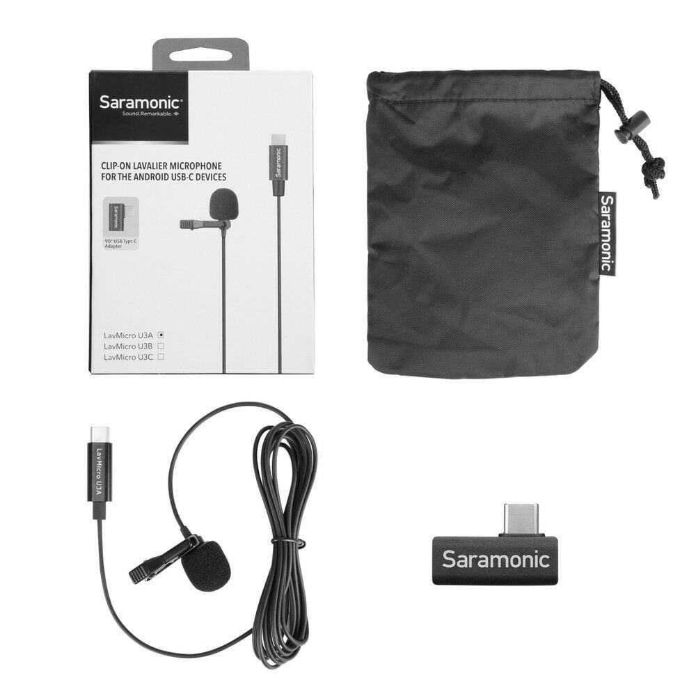 Saramonic LavMicro U3A USB-C Android Yaka Mikrofonu 2 Metre