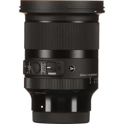 Sigma 20mm F/1.4 DG DN Art Lens (Sony E)