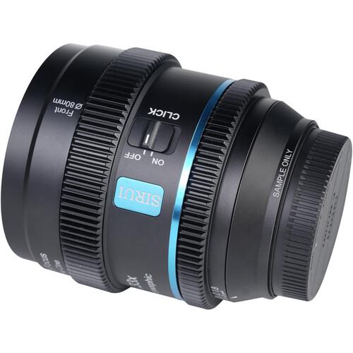 Sirui 20mm T1.8 1.33x S35 AF Anamorphic Lens (FujiFilm X, Blue Flare)