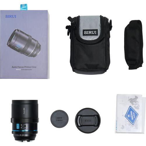 Sirui 40mm T1.8 1.33x S35 AF Anamorphic Lens (Fuji X, Blue Flares)