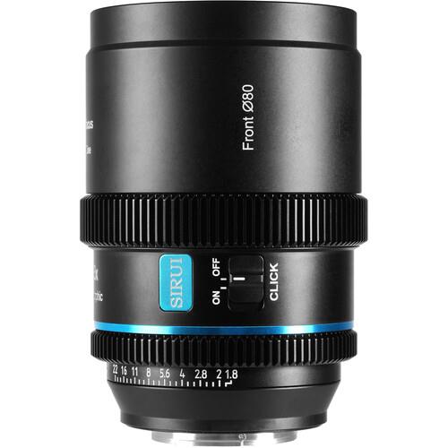Sirui 40mm T1.8 1.33x S35 AF Anamorphic Lens (Fuji X, Blue Flares)