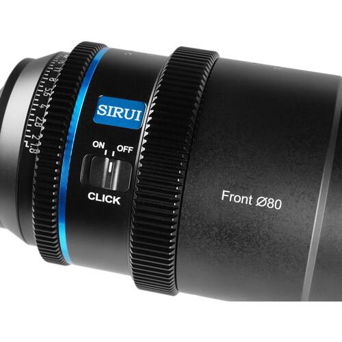 Sirui 40mm T1.8 1.33x S35 AF Anamorphic Lens (Fuji X, Blue Flares)