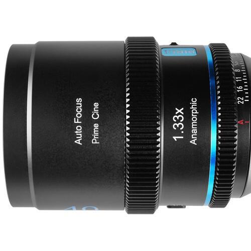 Sirui 40mm T1.8 1.33x S35 AF Anamorphic Lens (Fuji X, Blue Flares)