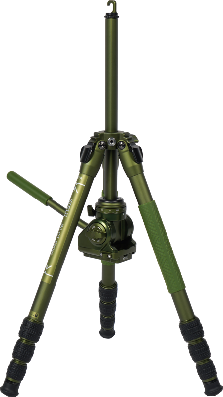 Sirui Pilot Series Alu Tripod CT04+CT5 Videohead (Green)