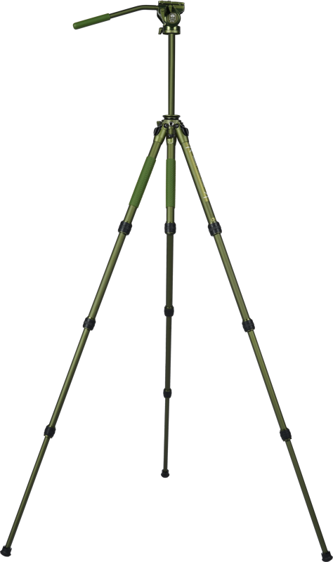 Sirui Pilot Series Alu Tripod CT04+CT5 Videohead (Green)