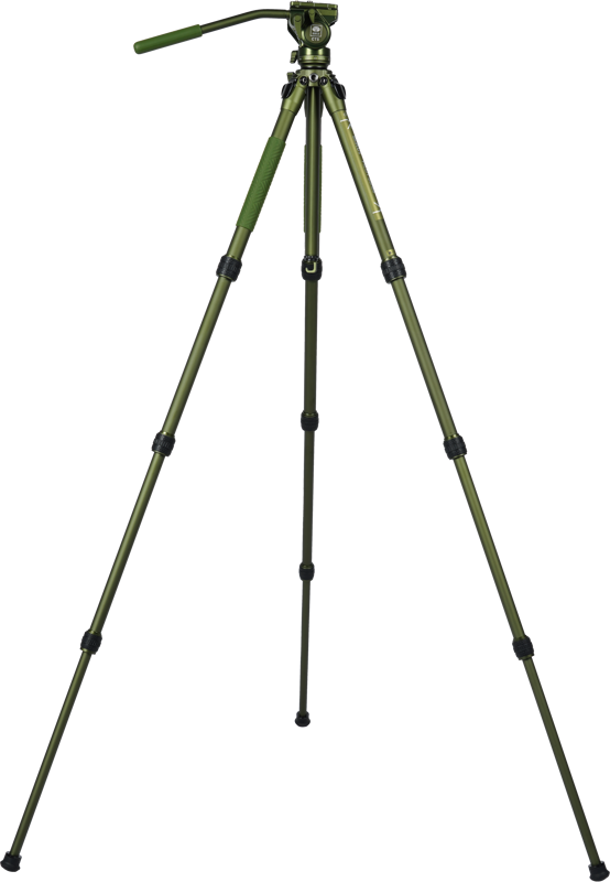 Sirui Pilot Series Alu Tripod CT04+CT5 Videohead (Green)