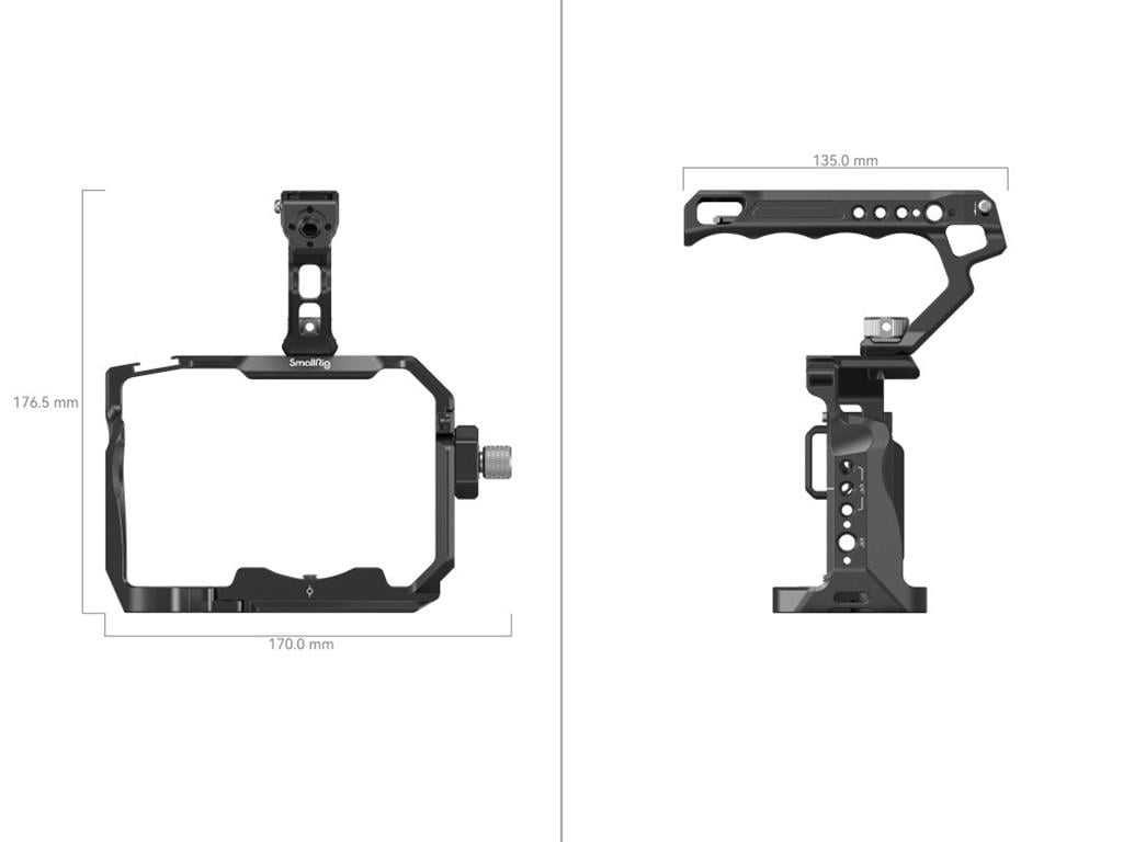 SmallRig 3668 Sony A7 IV / A7 S III / 7R V için Basic Kafes Kiti