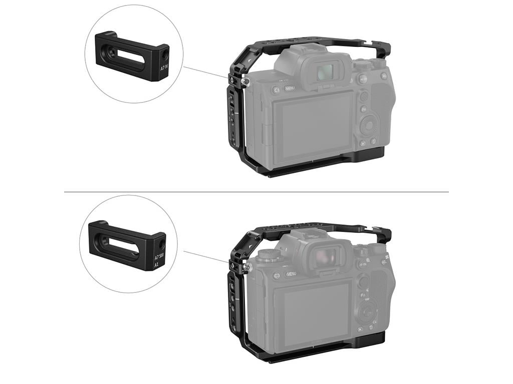 SmallRig 3668 Sony A7 IV / A7 S III / 7R V için Basic Kafes Kiti