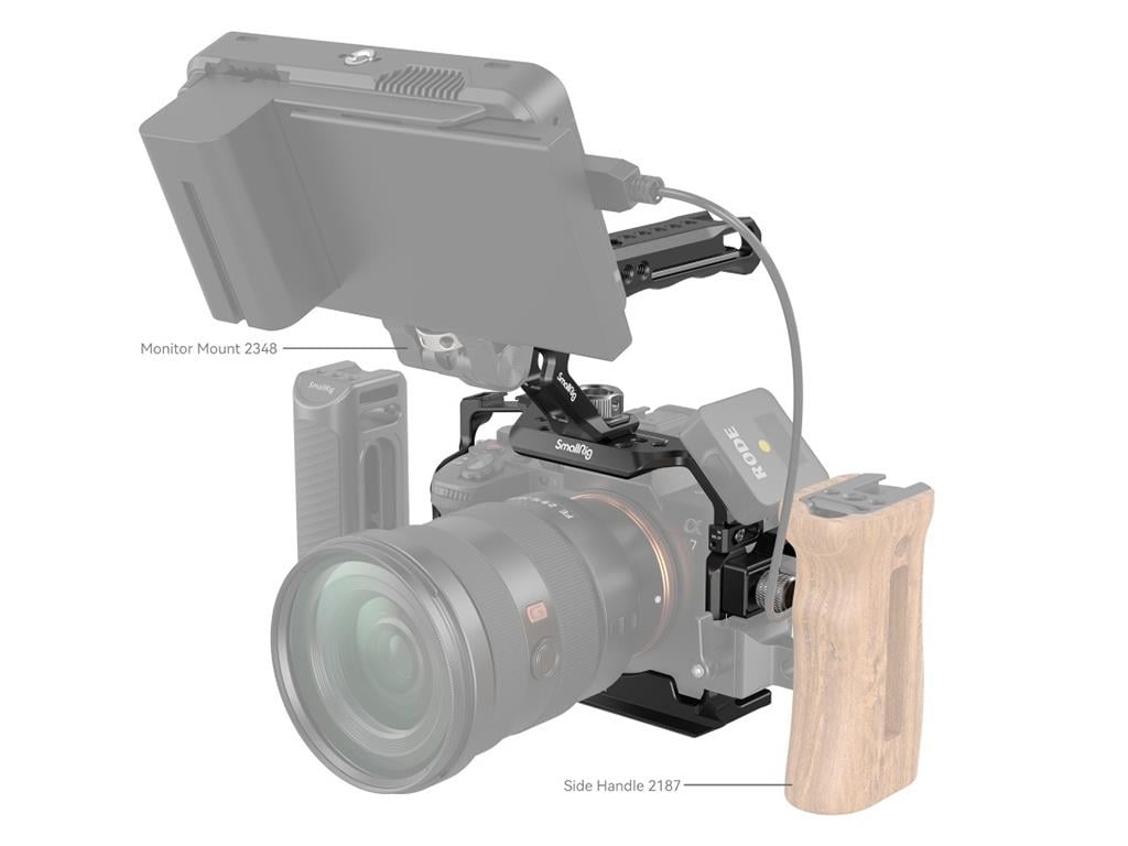 SmallRig 3668 Sony A7 IV / A7 S III / 7R V için Basic Kafes Kiti