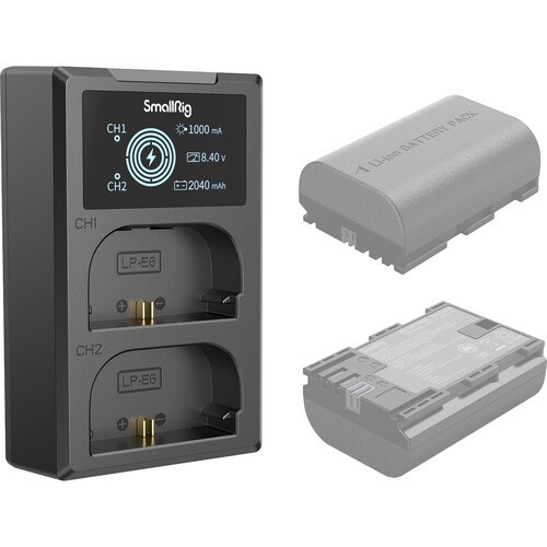 SmallRig 4084 LP-E6NH Canon İkili Şarj Cihazı
