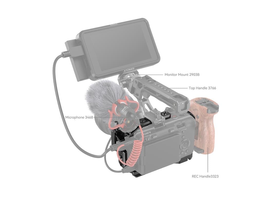 SmallRig 4183 Sony FX30 / FX3 için Kafes