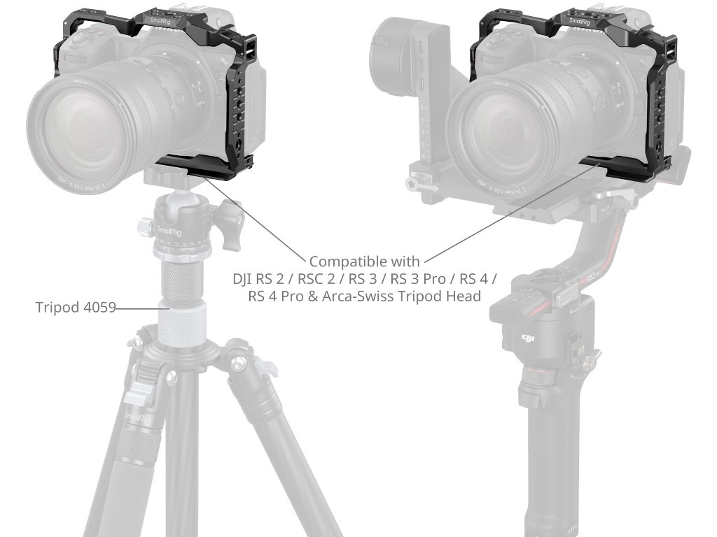 SmallRig 4519 Nikon Z6 III Uyumlu Kamera Kafesi