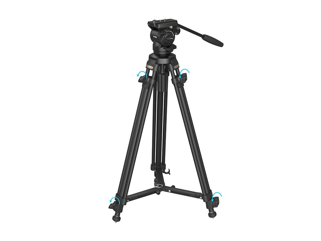 SmallRig 4685 AD-50 Karbon Fiber 6kg Taşıma Kapasiteli Video Tripodu
