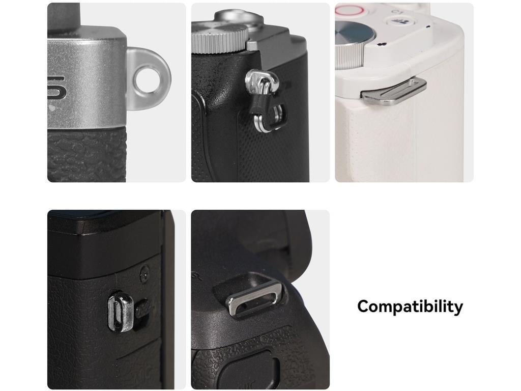 SmallRig 5057 Gri Kordon Omuz Askısı