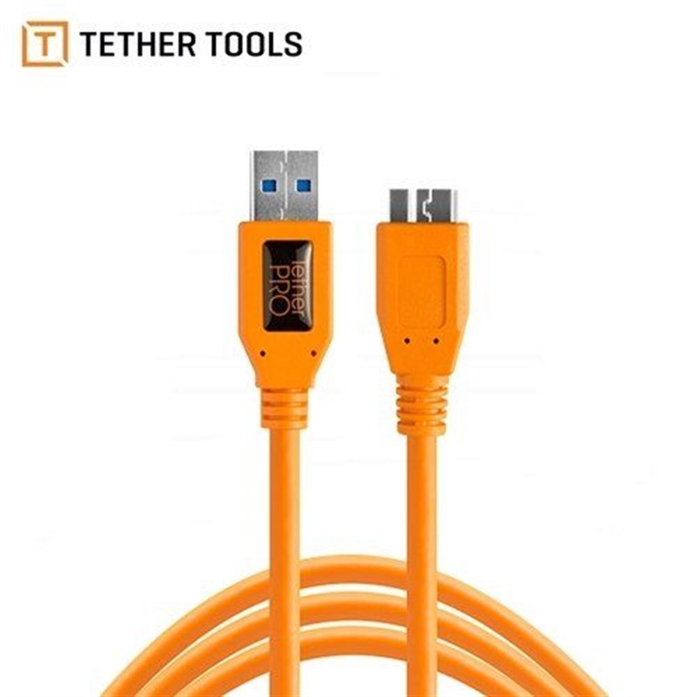Tether Tools TetherPro USB-C to 3.0 Micro-B CUC3315-ORG