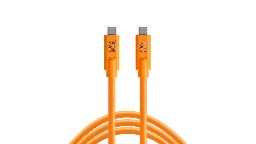 Tether Tools USB-C To USB-C 4.6m Orange CUC15-ORG